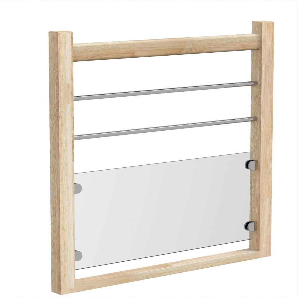 MAGNIN - Soubassement verre tubes 16-20 mm